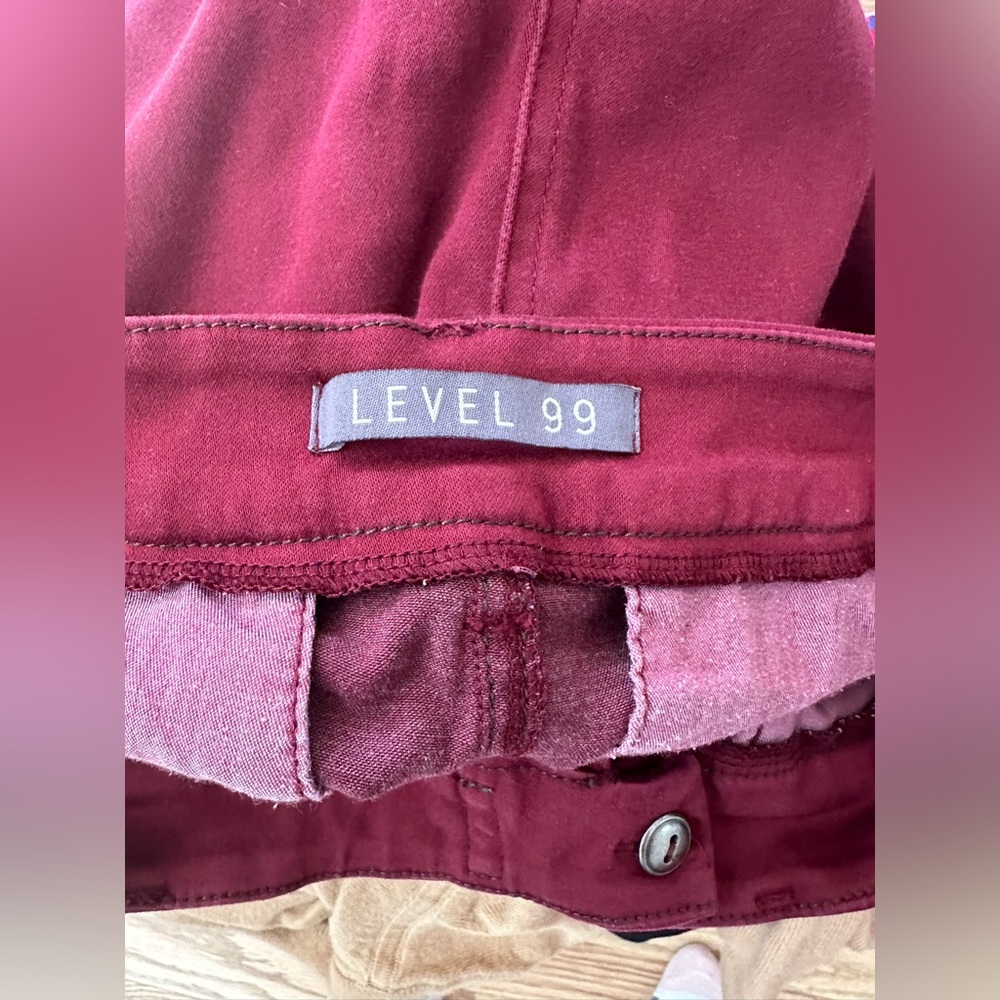 Level 99 Red Women’s Business Casual Pant - Picture 9 of 10
